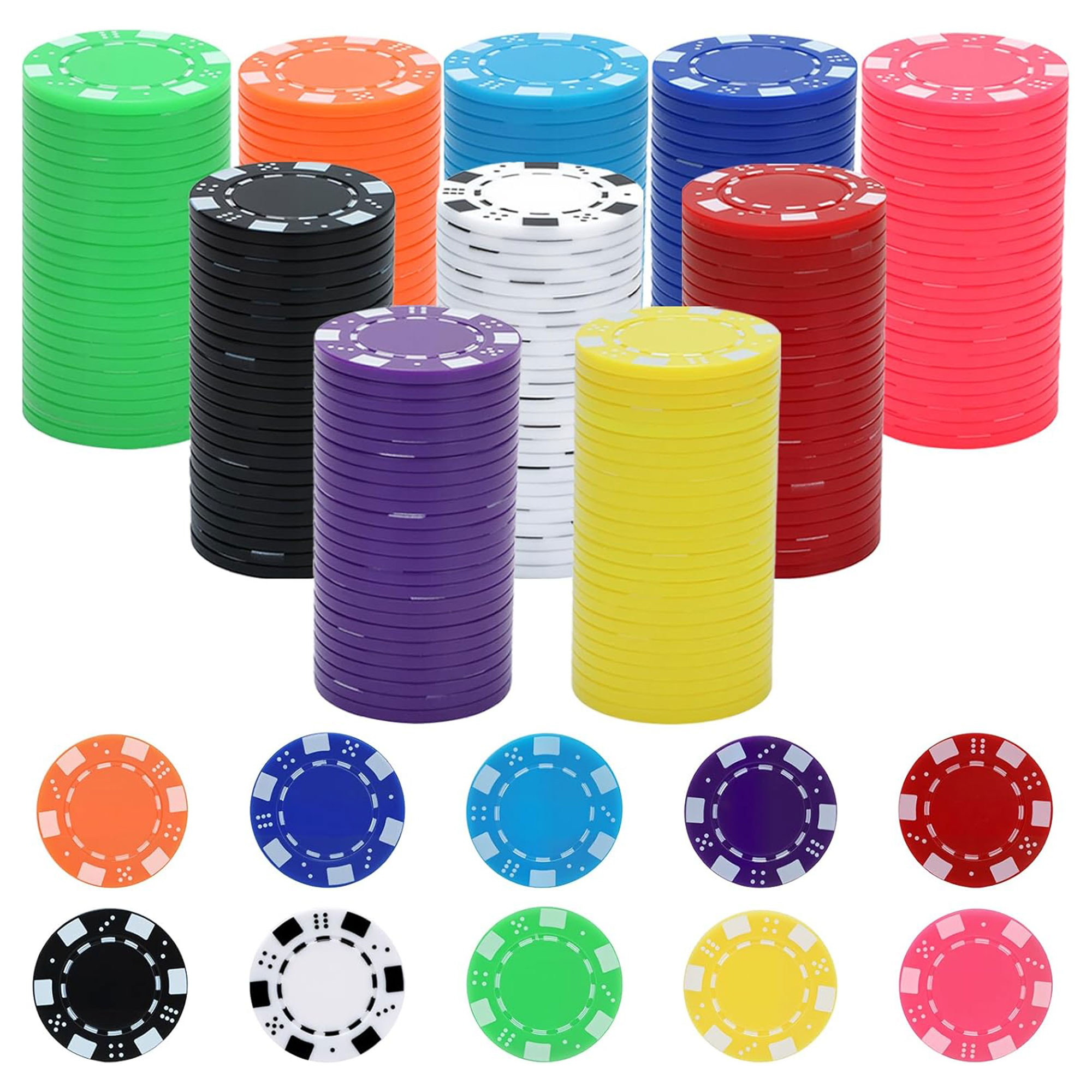 Multiple Color Casino Grade Poker Chip 4