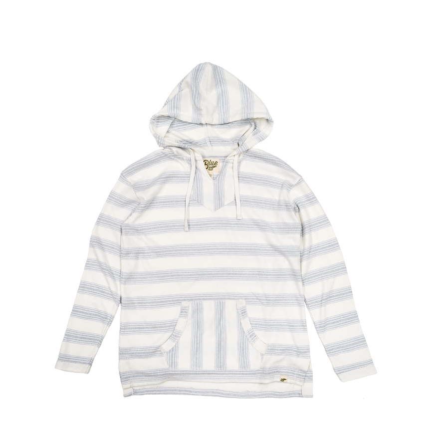 Loop Terry Stripe Hoodie, custom hoodie or sweatshirt with logo imprint 3