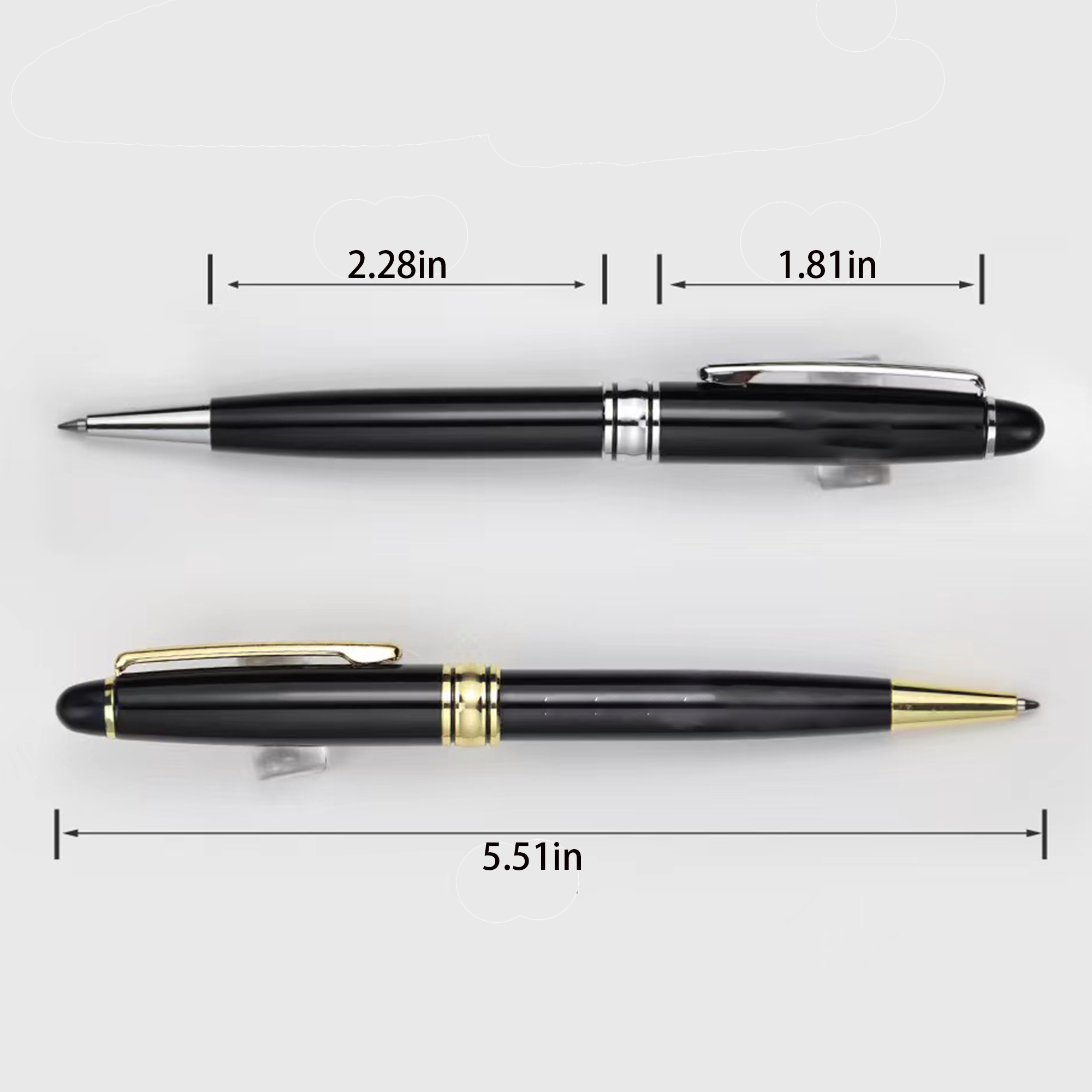Metal Ballpoint Pen With Customizable Logo 4