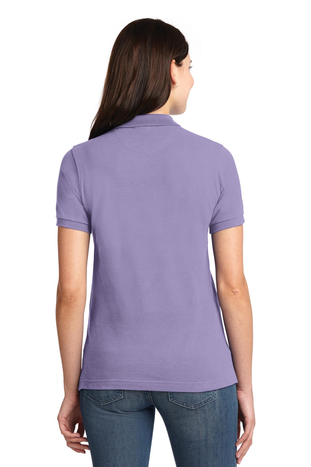 Port Authority Women's Heavyweight Cotton Pique Polo. L420 32