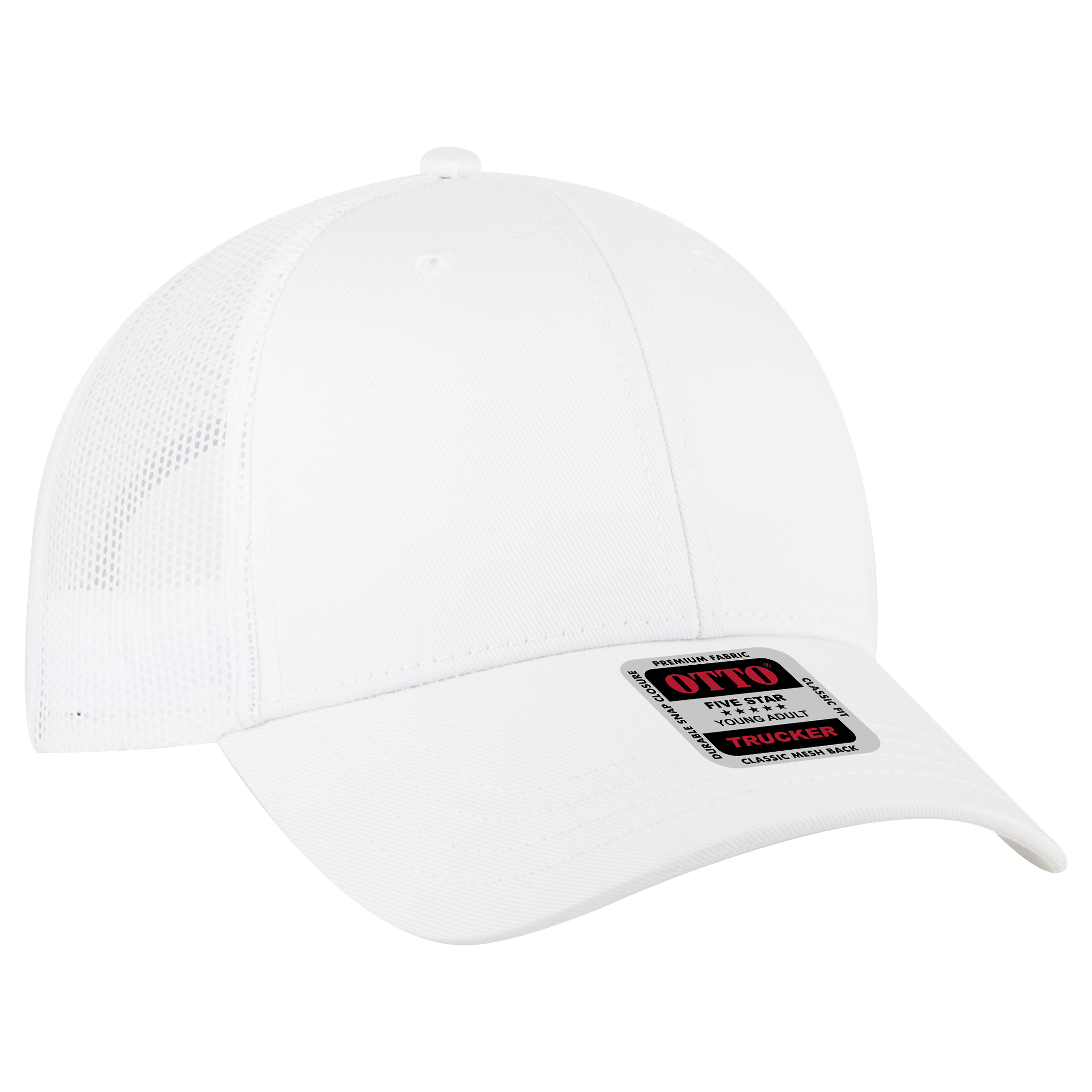 OTTO CAP® 6 Panel Low Profile Mesh Back Trucker Hat 234