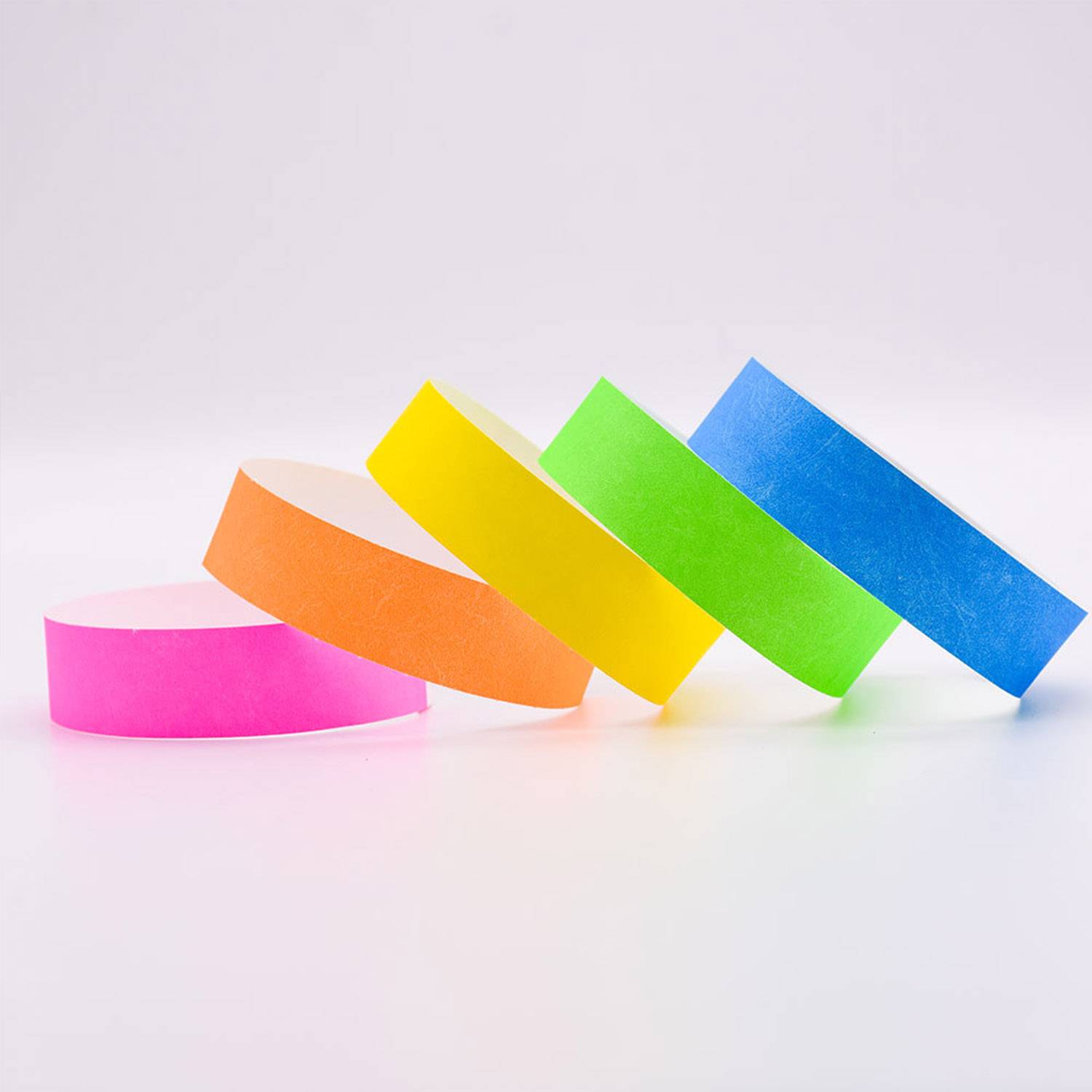 Custom color Tyvek Wristbands 6