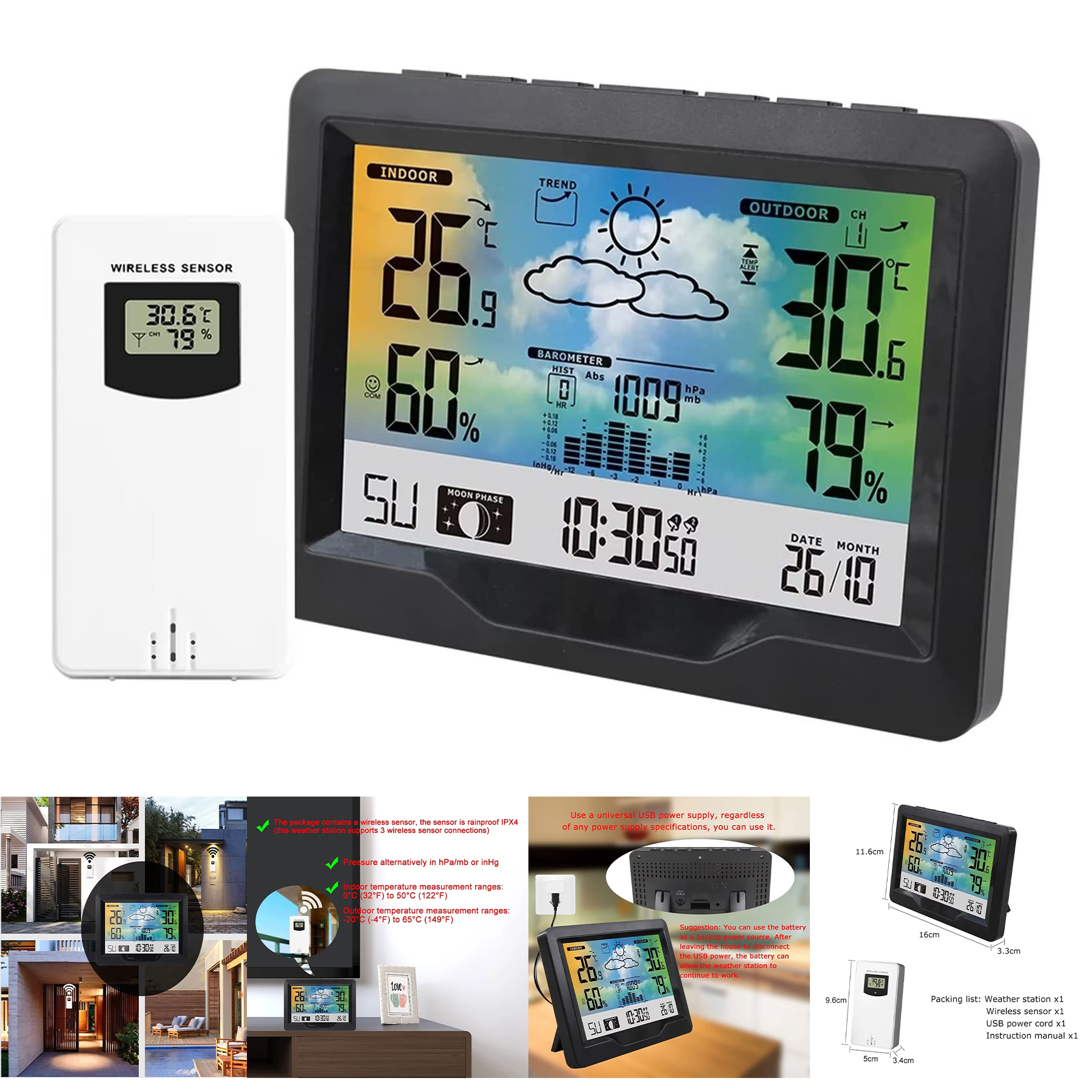 Wireless Weather Clock 2