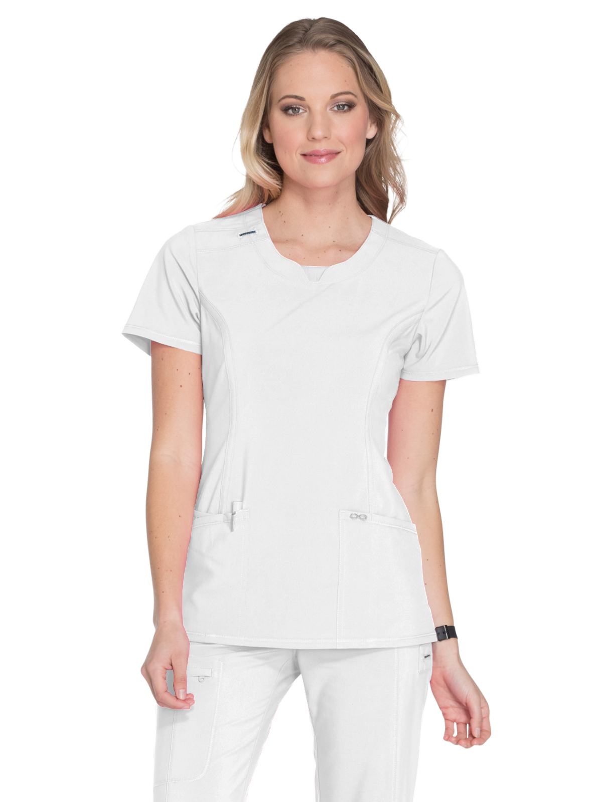 Infinity - Women's 3-Pocket Round Neck Top 23