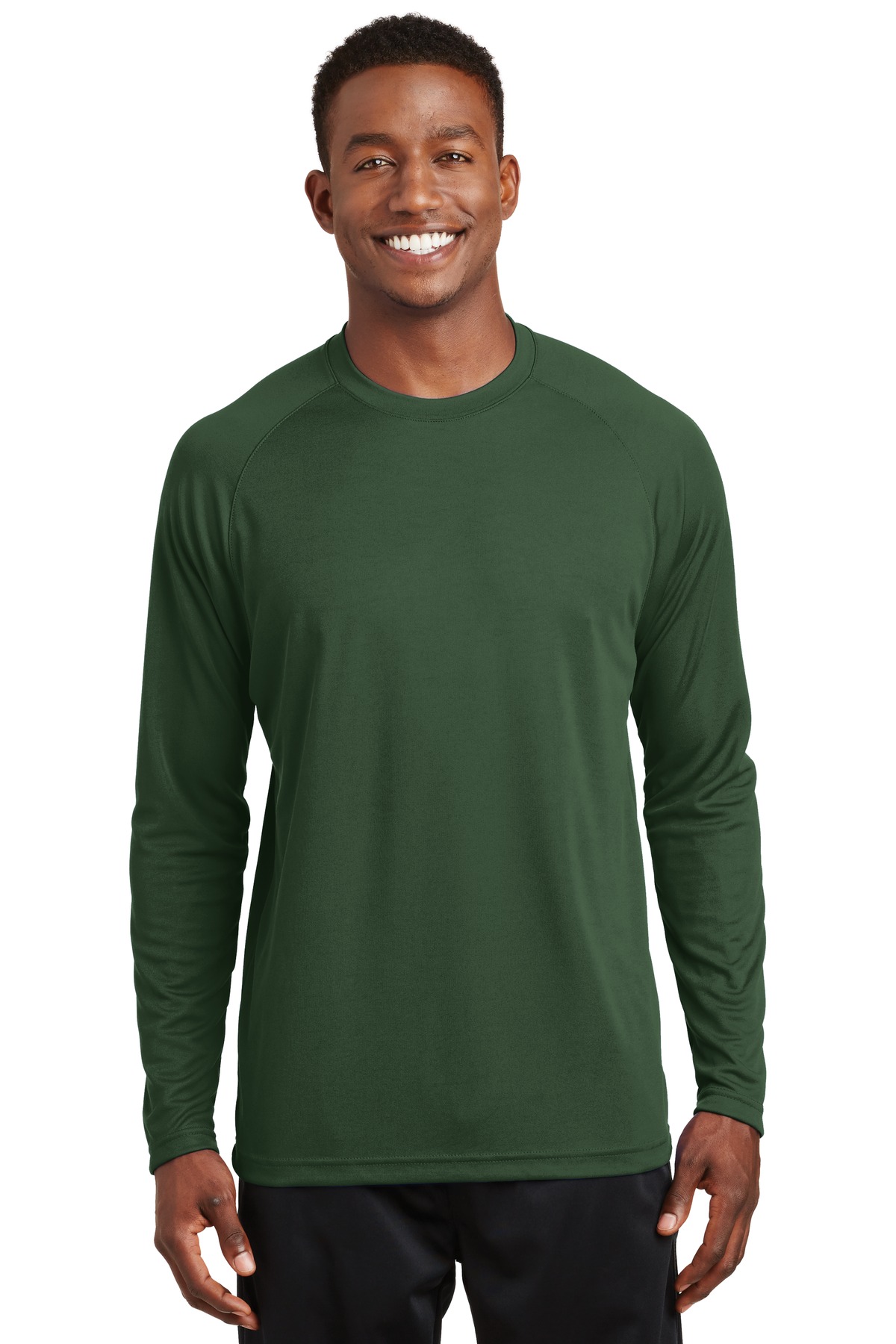 Sport-Tek Dry Zone Long Sleeve Raglan T-Shirt. T473LS 17