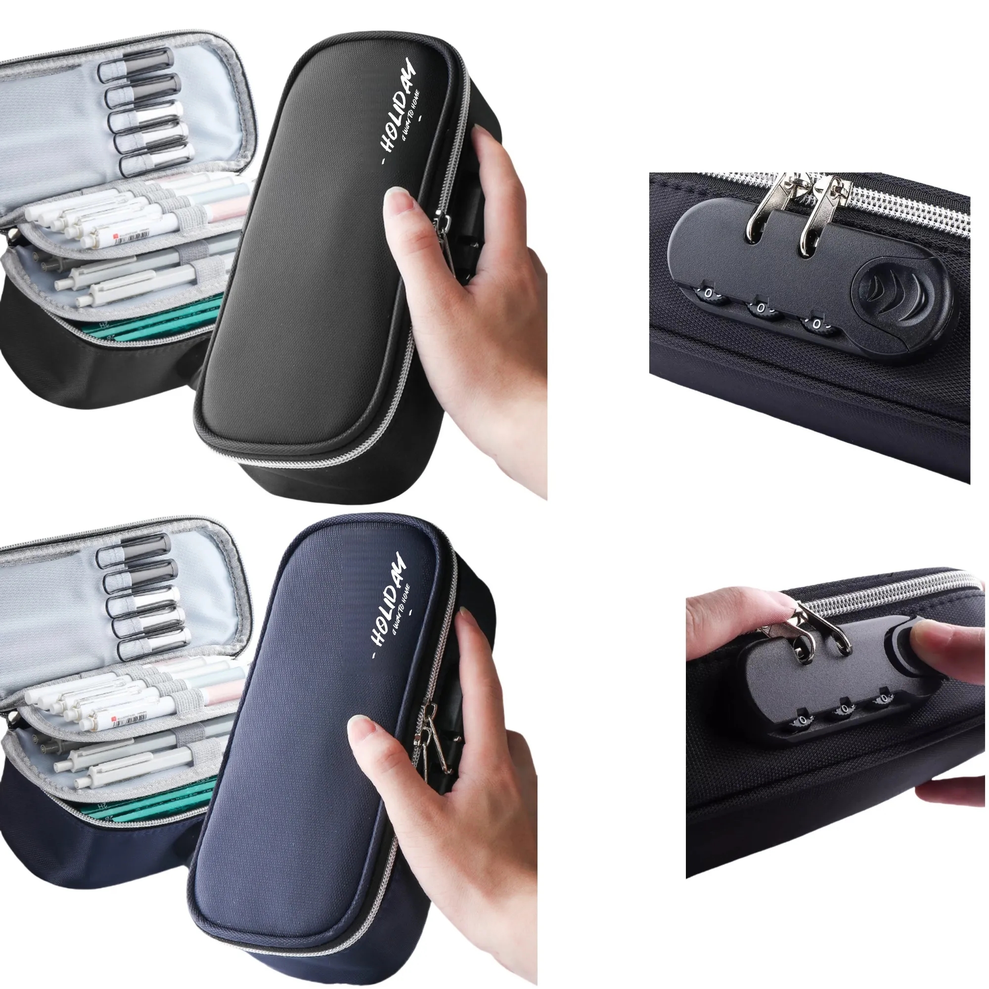 combination - lock pencil case