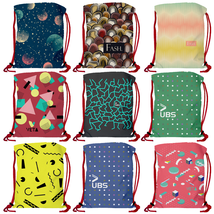 Super Colored Heavy Rope Drawstring Pack 15