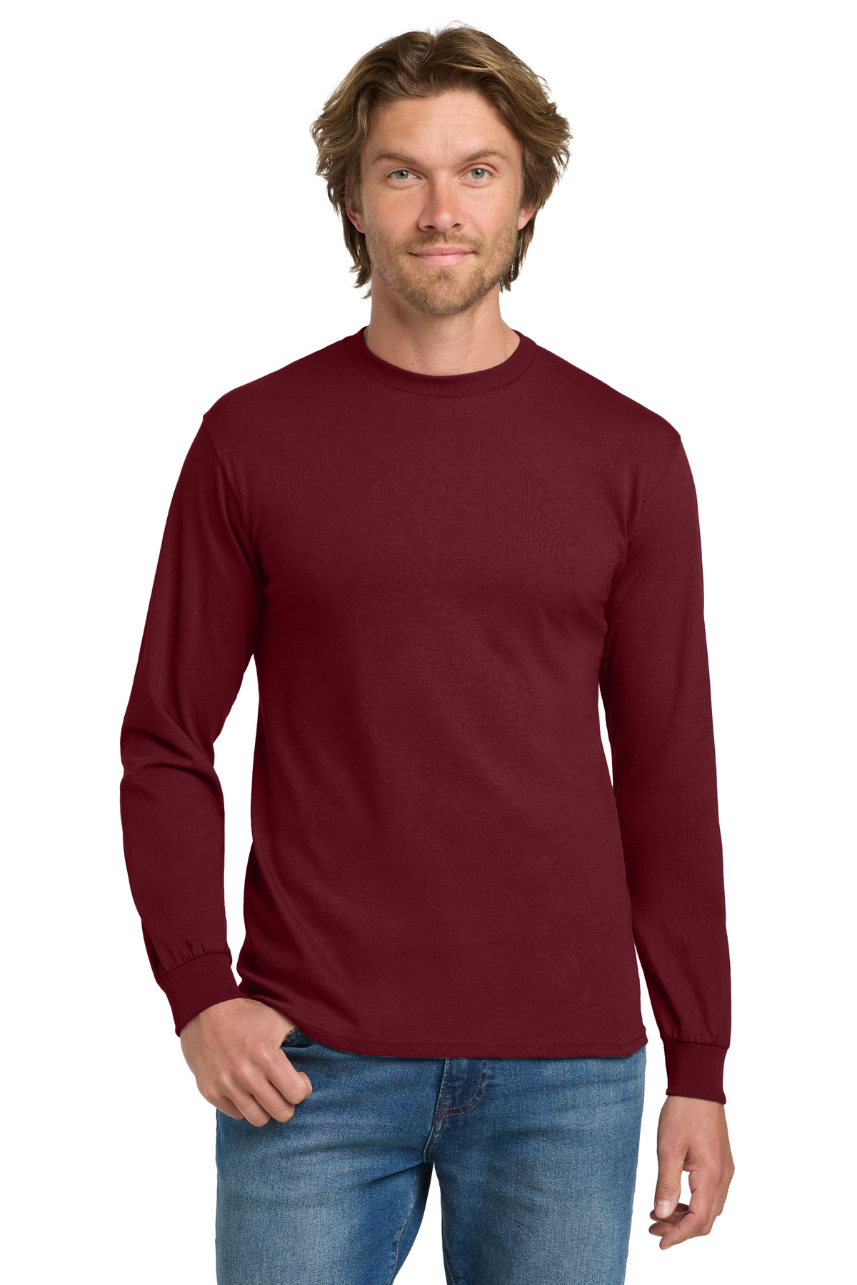 Gildan - Heavy Cotton 100% Cotton Long Sleeve T-Shirt. 5400 211