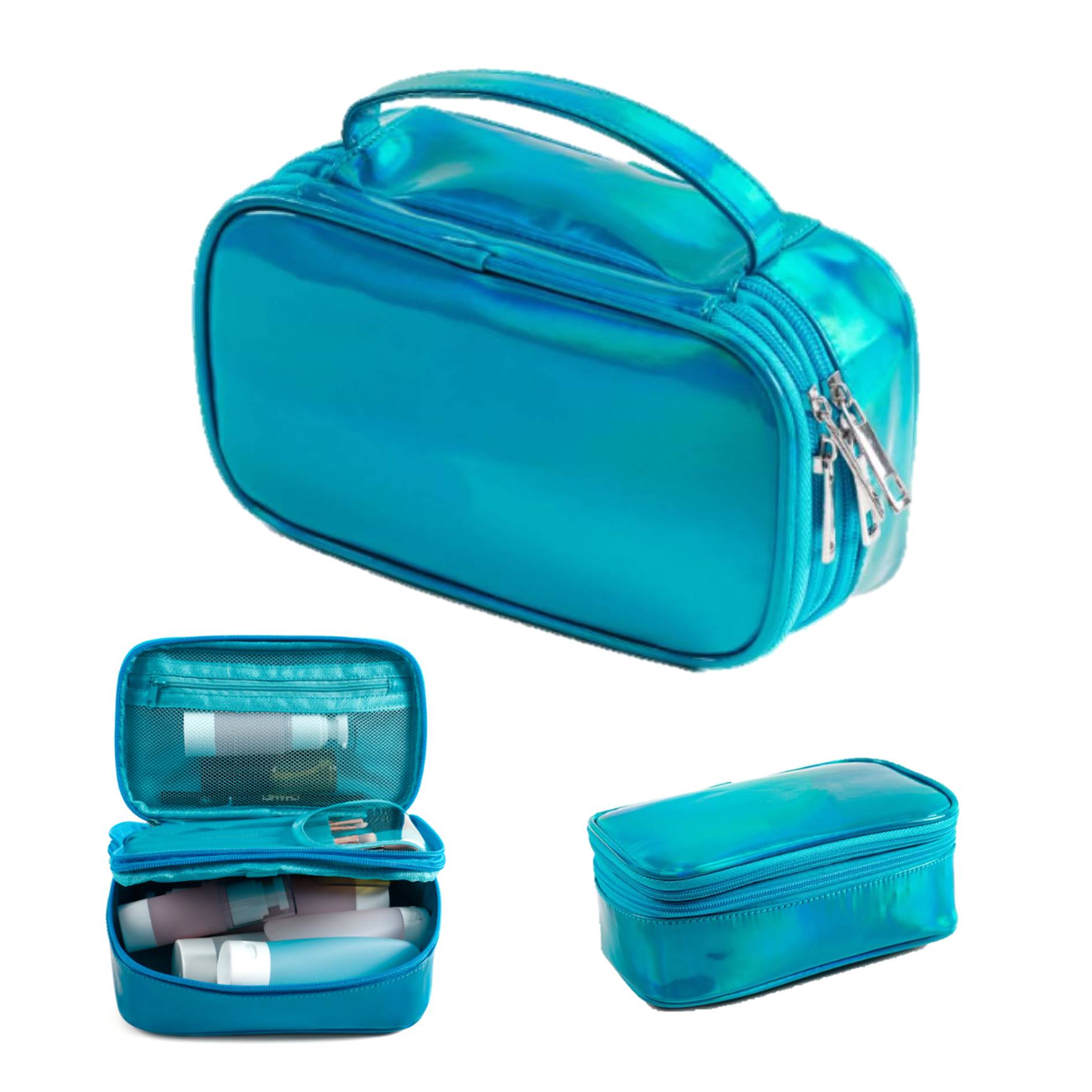Double Layer Travel Makeup Organizer 4