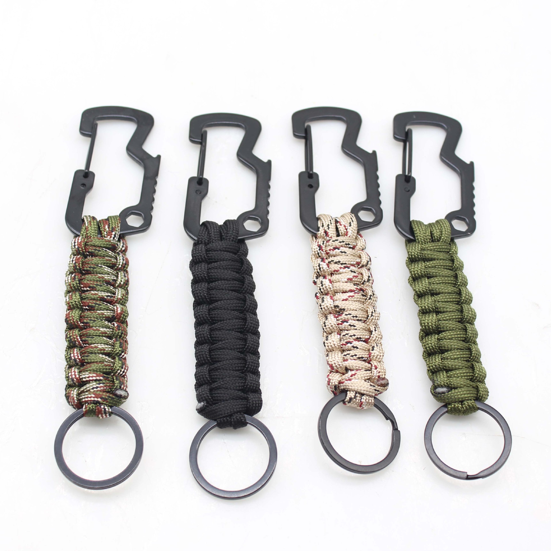Bottle Opener Emergency Rope Keychain 2