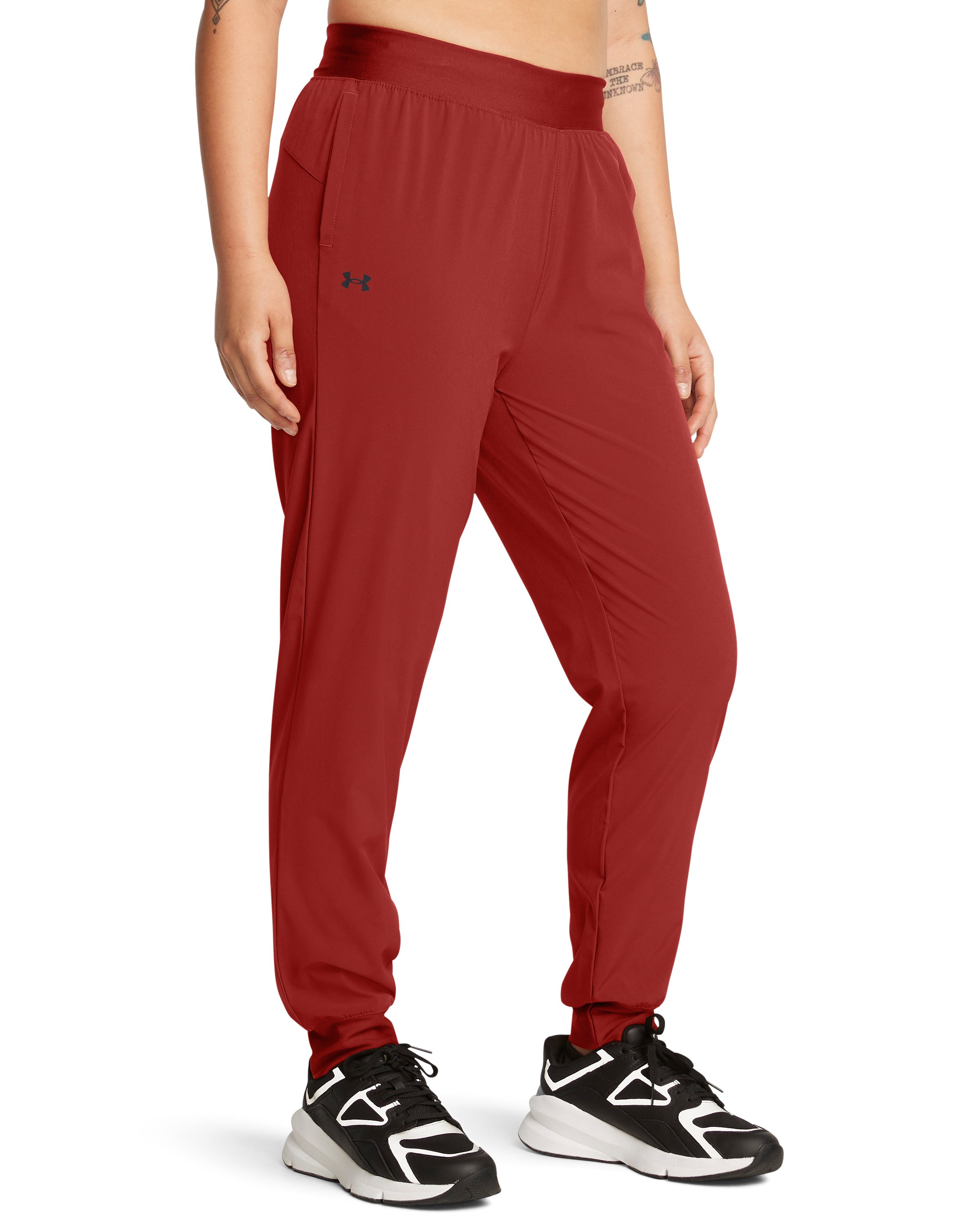 UA Rival Women's High-Rise Woven Pants 7