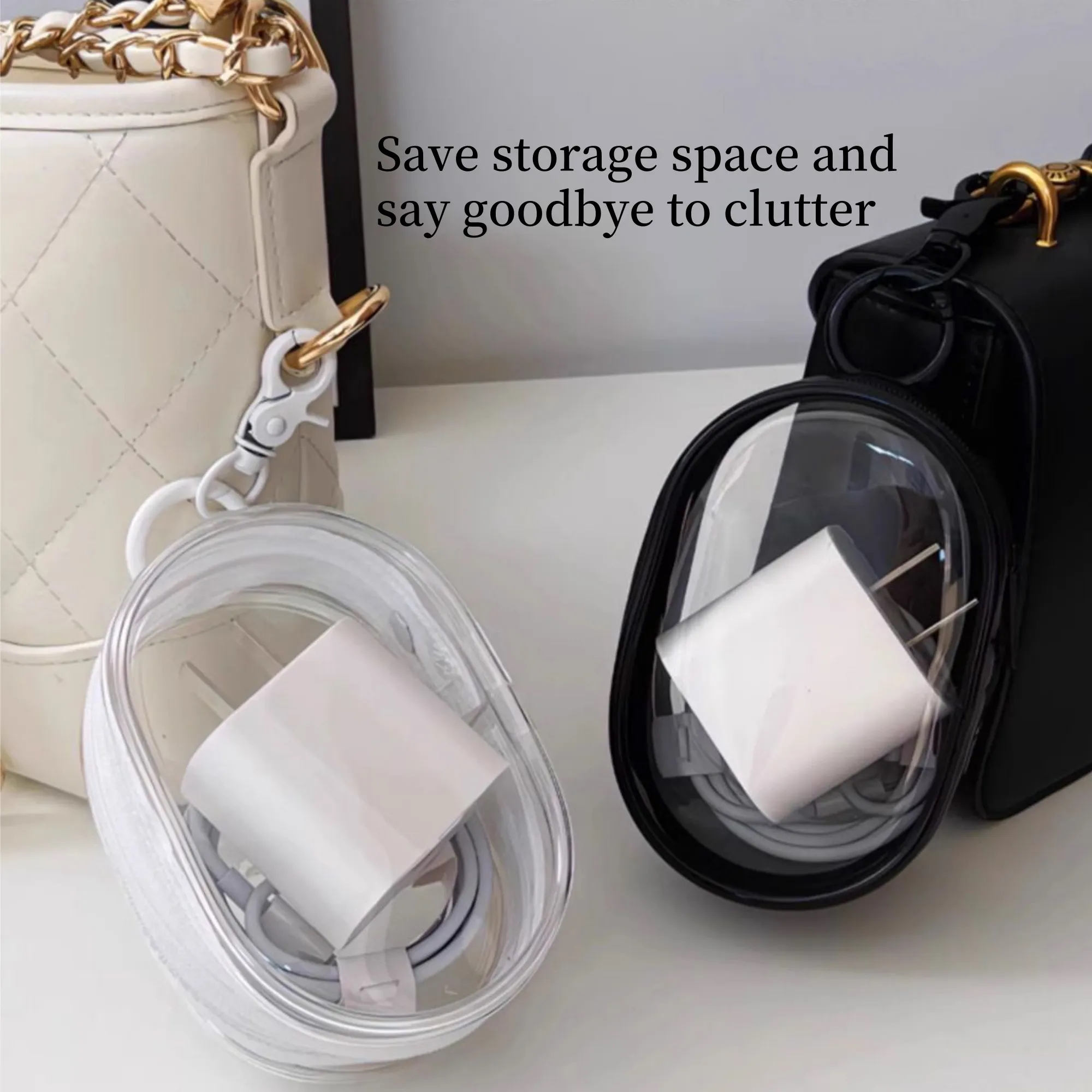 Waterproof Charger Storage Bag-Portable Travel Organizer 2