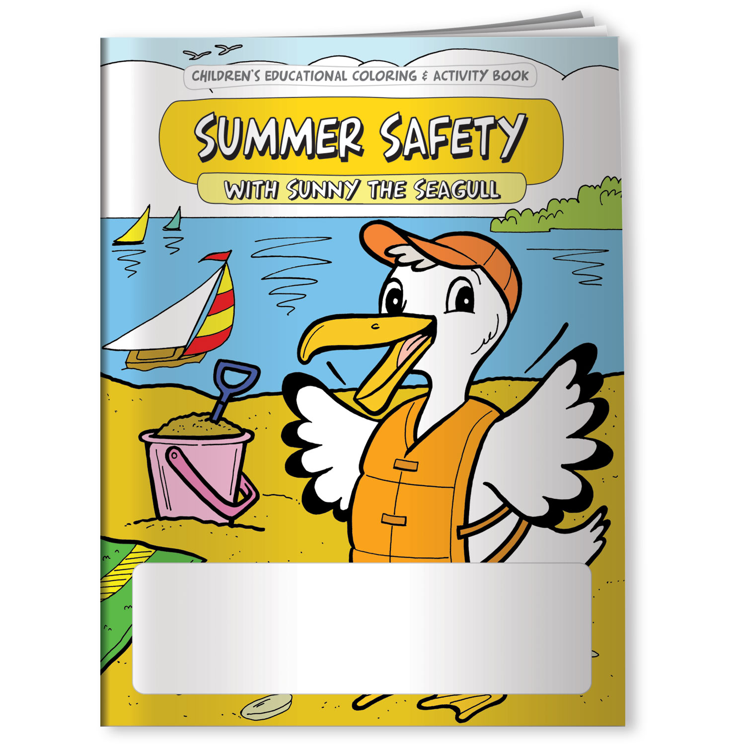 Combo Pack - CB1020 Coloring Book & 4-Pack of Crayons in a Poly Bag 8
