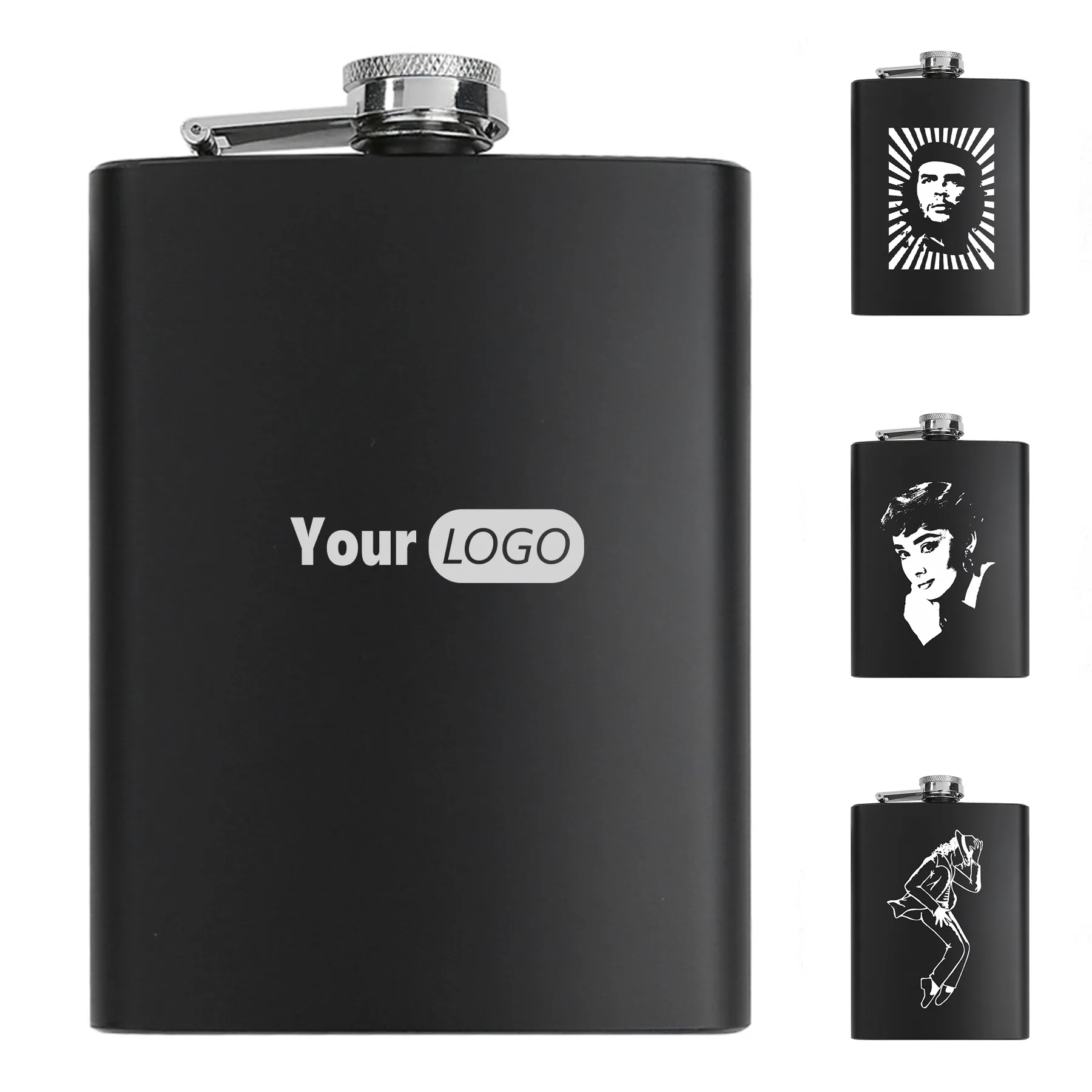 Black Matte Stainless Steel Wine Jug 3