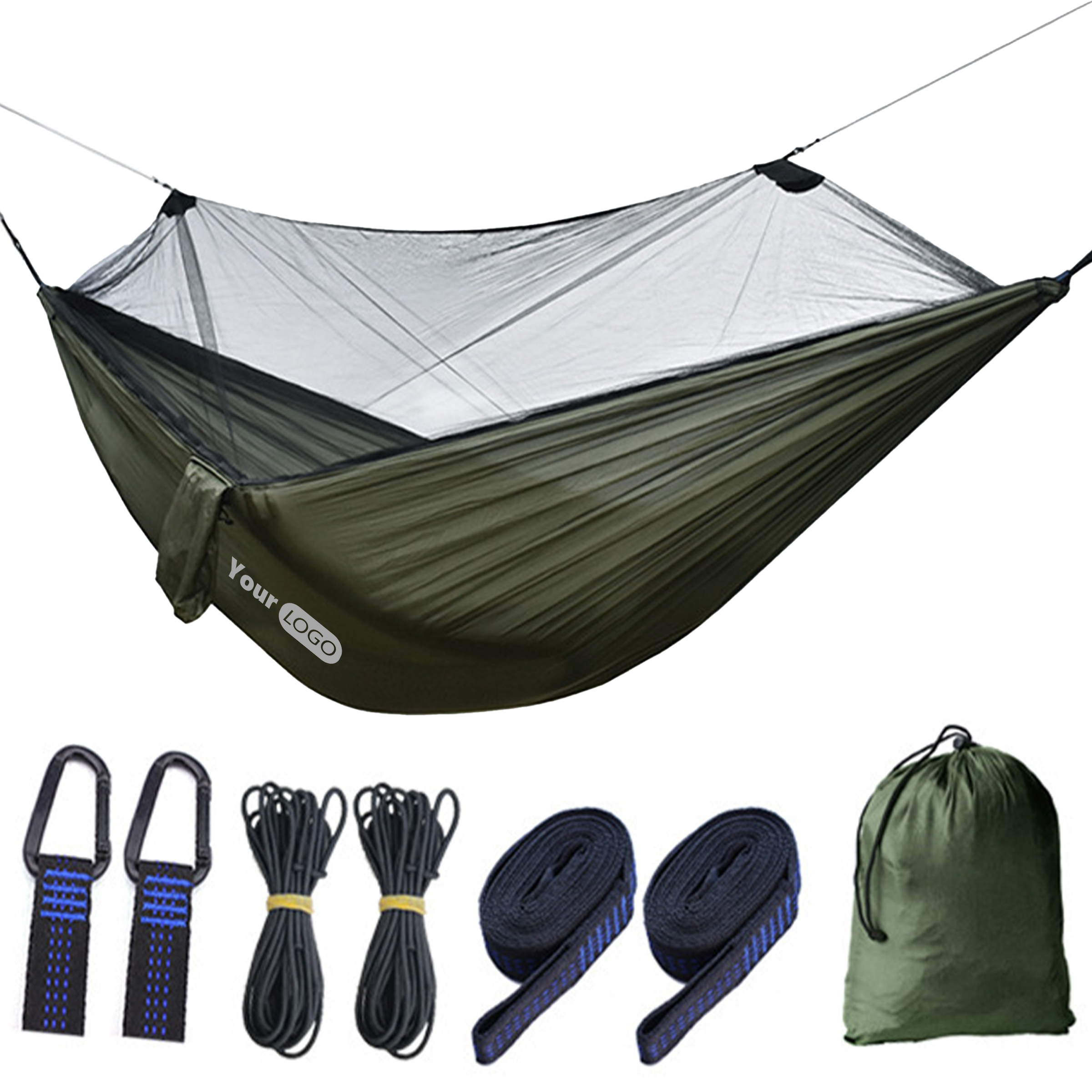 Nylon Outdoor Lightweight Camping Hammock 2