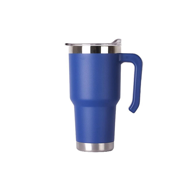 30 oz Stainless Steel Tumbler W/ Straw & Lid 6