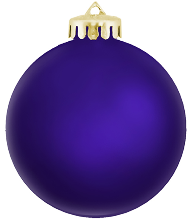 Round Satin Finish Shatterproof Ornaments 3