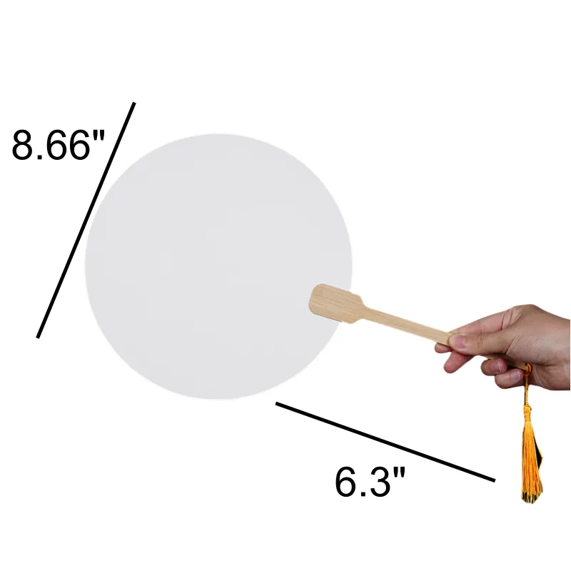 Bamboo Paper Hand Fan 7
