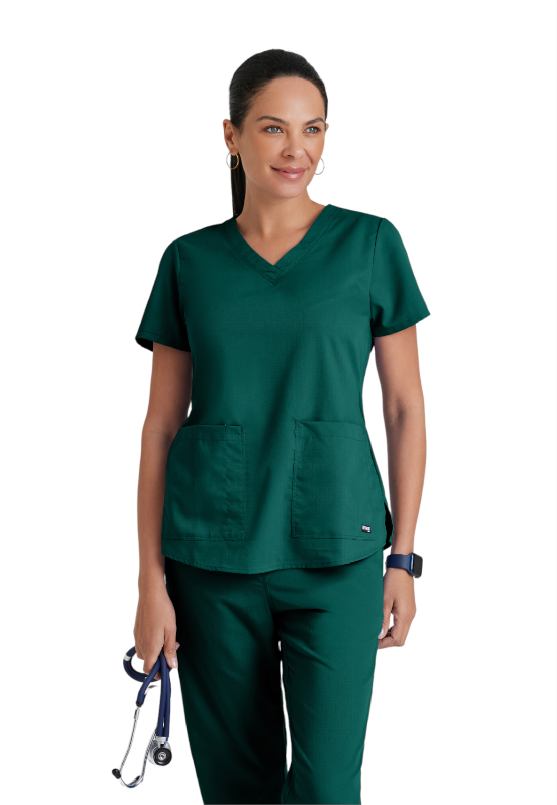 Grey's Anatomy Classic - Women's Two-Pocket V-Neck Aubrey Scrub Top
