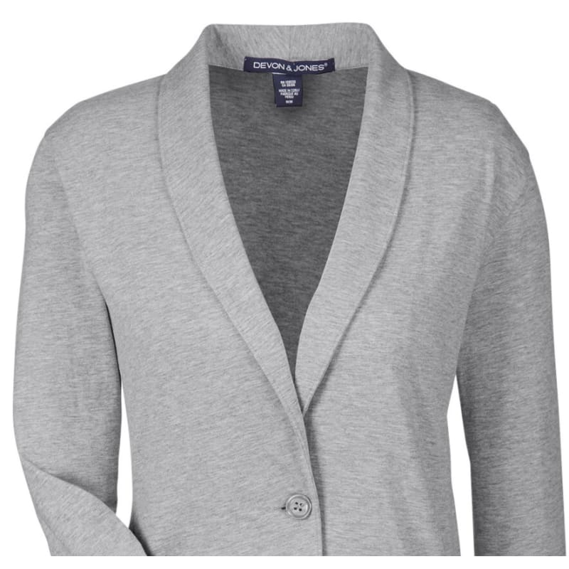 Devon & Jones Ladies' Perfect Fit™ Shawl Collar Cardigan 18