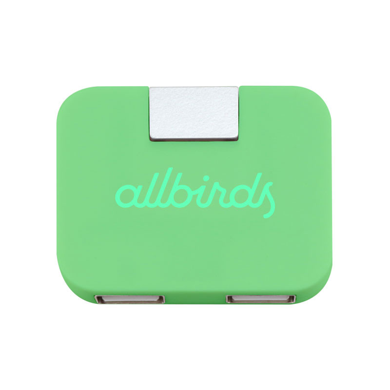 Rectangle 4-Port USB Hub 8