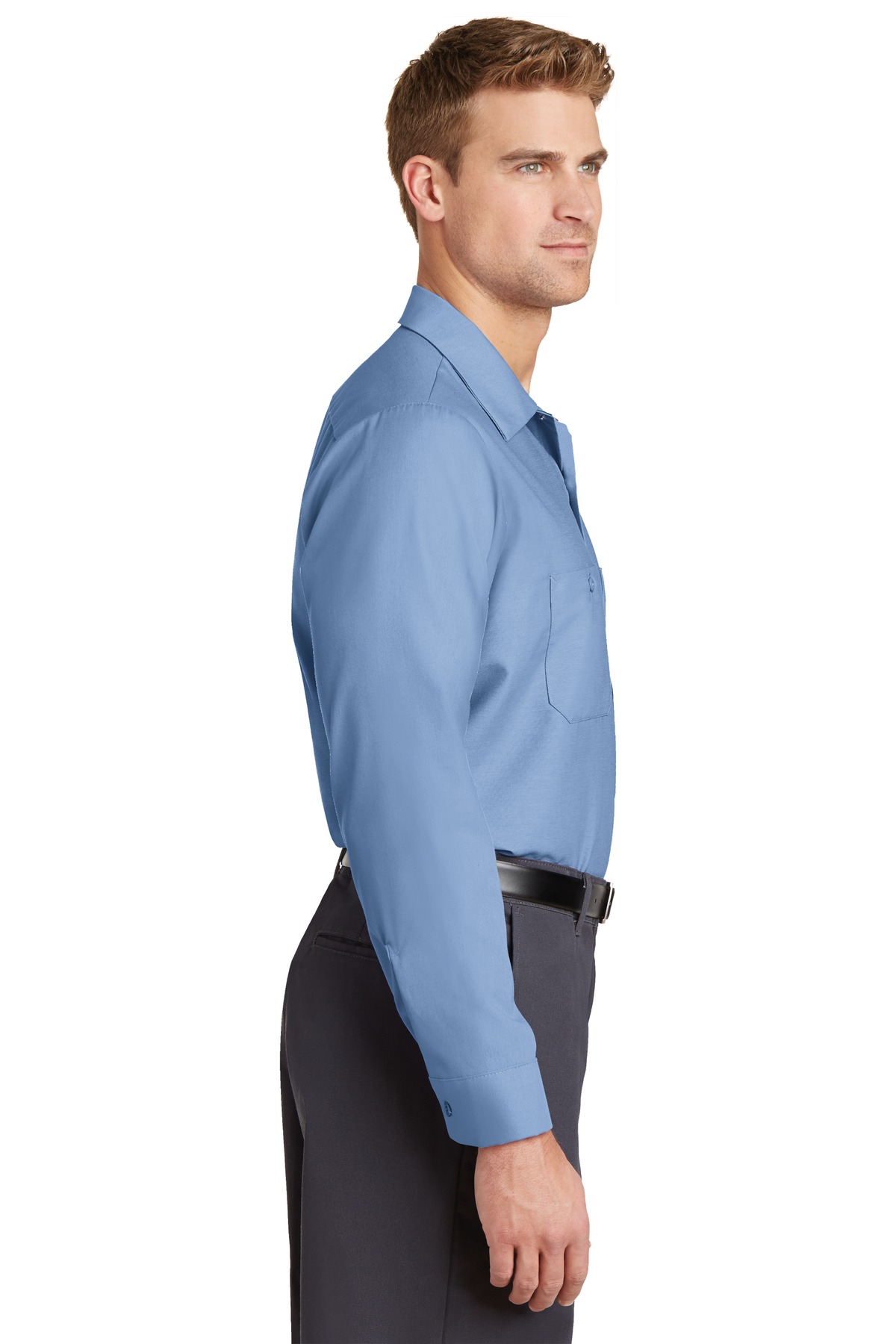 Red Kap Long Sleeve Industrial Work Shirt. SP14 1