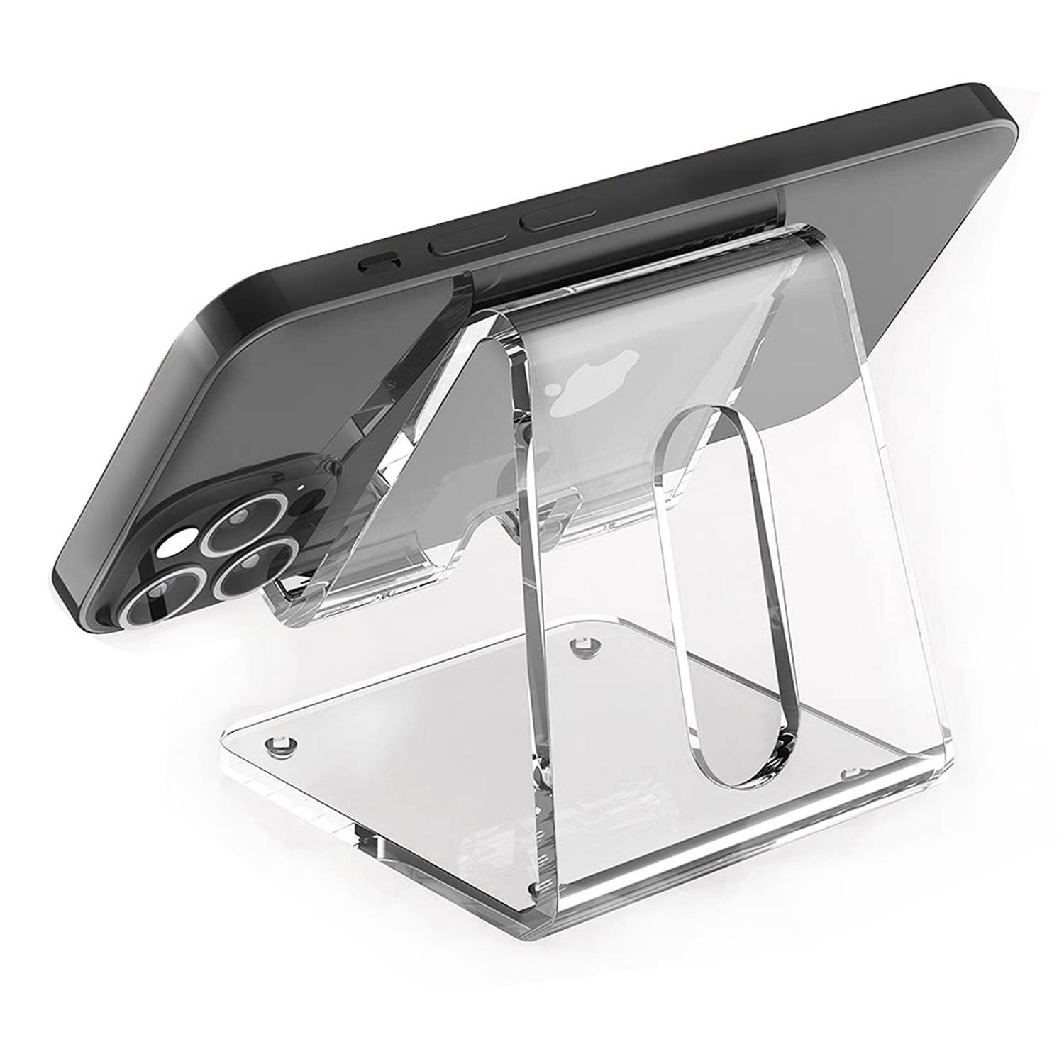 Acrylic Cell Phone Display Stand Holder 3