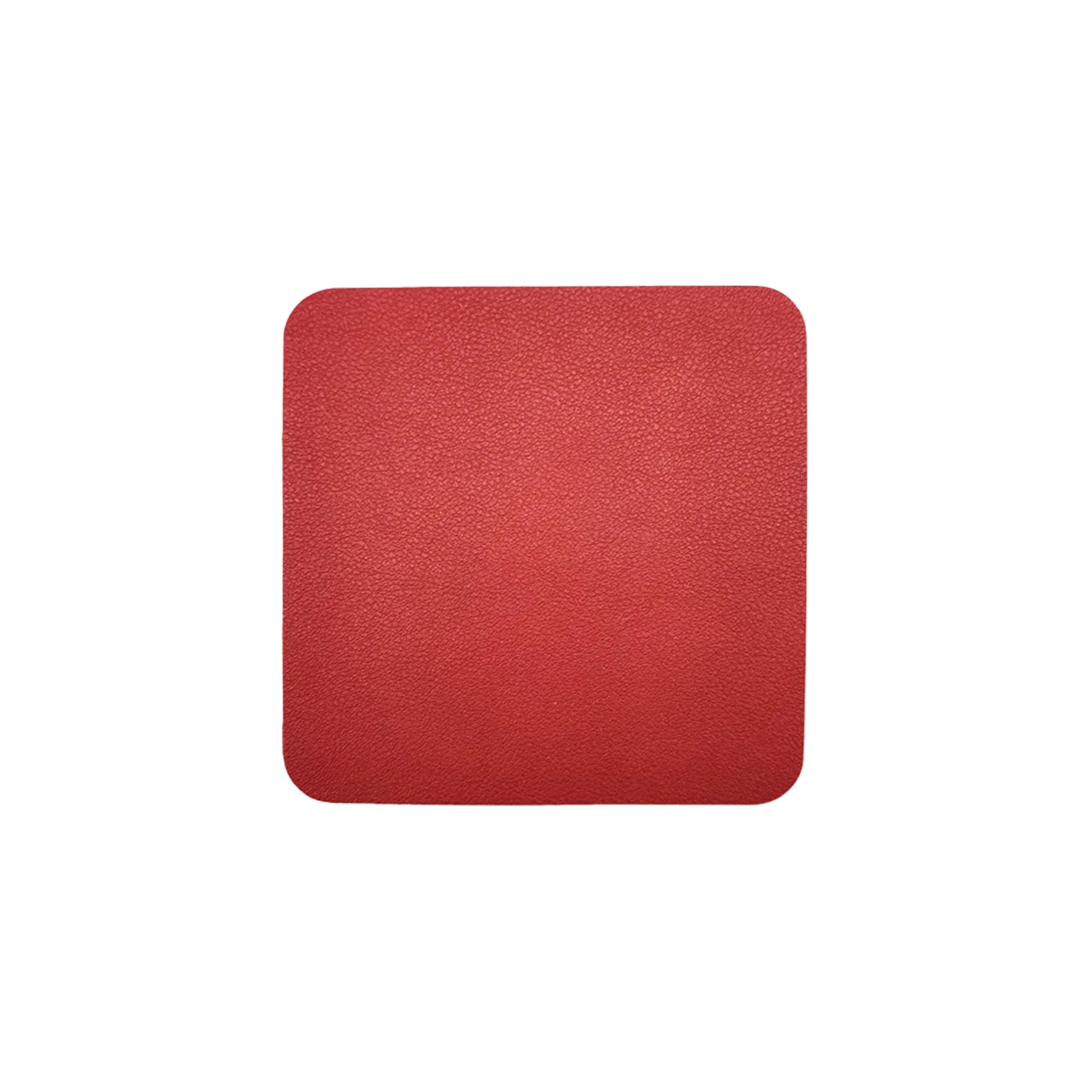 PU Leather Insulated Square Coaster MOQ50pcs 4