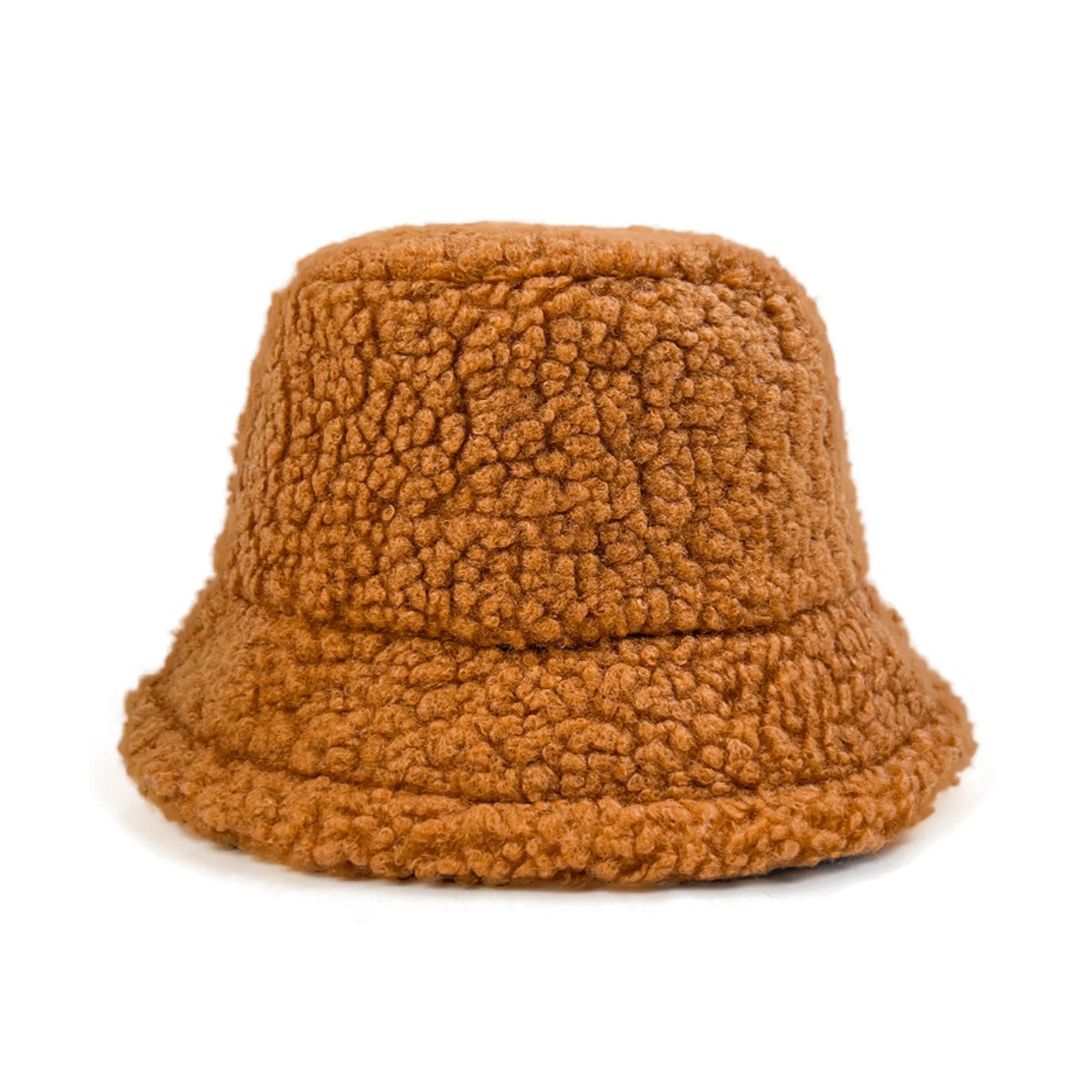 Winter Plush Fuzzy Bucket Hat 1