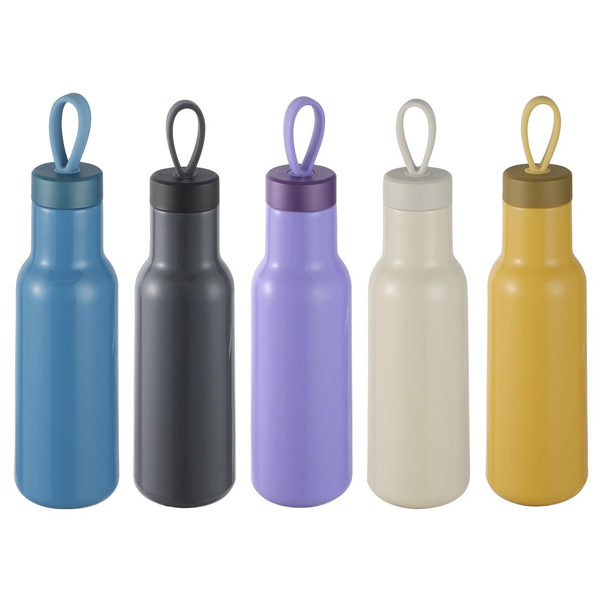 Cameo 23 oz PLA Sports Bottle with Silicone Loop Handle, custom plastic water bottle with logo imprint 18