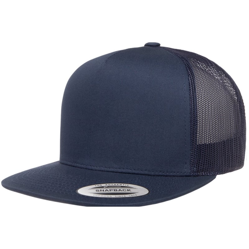 Yupoong Adult 5-Panel Classic Trucker Cap 7