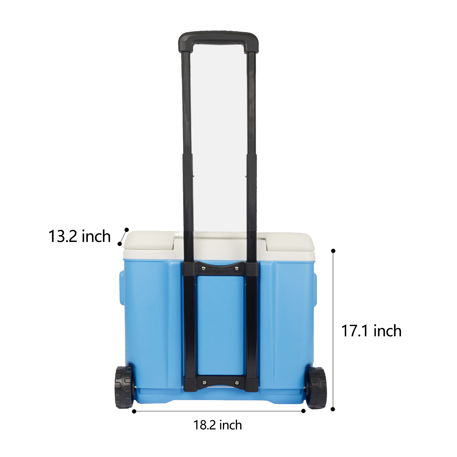 Multifunctional picnic insulation box with wheels 5