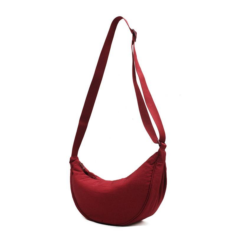 Nylon Lightweight Dumpling-Shaped Crossbody Shoulder Bag 6