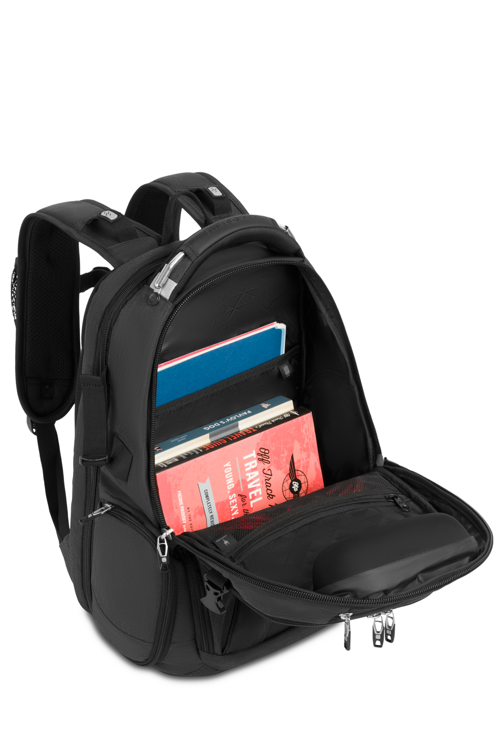 SWISSGEAR 5358 Travel Tech Elite USB ScanSmart Laptop Backpack 21