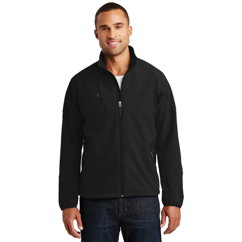 Port Authority Textured Soft Shell Jacket. 6
