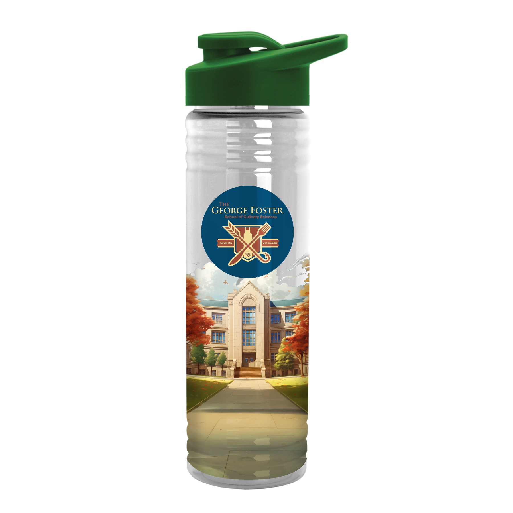 Garyline® Slim Fit Bottle with Drink-Thru Lid - 24 oz. 100