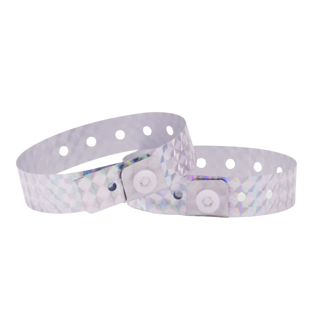 10 Inch Holographic Wristband for Staff or VIP Access 5