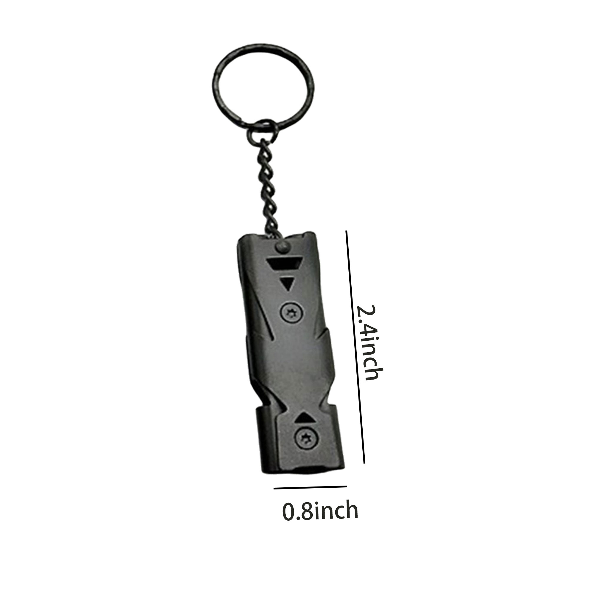 Safety Survival Whistle with Lanyard Keychain 3