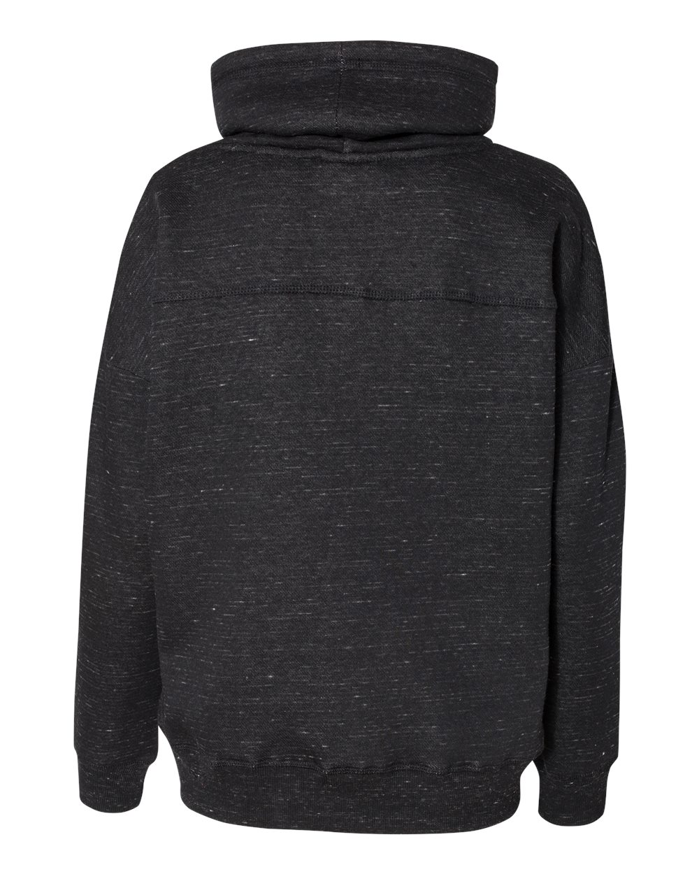 Women's Mélange Fleece Cowl Neck Sweatshirt - 8673 30
