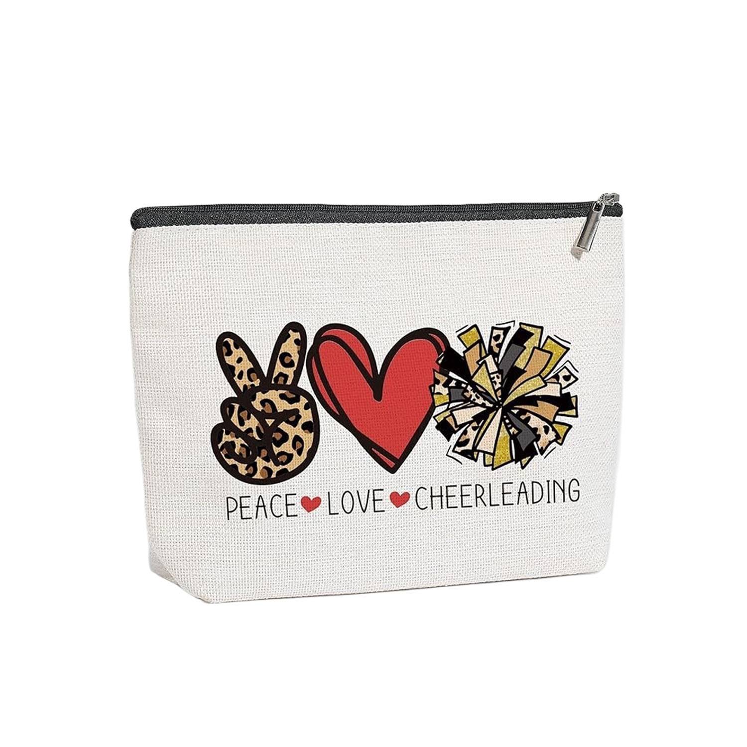 Compact Waterproof Linen Cosmetic Bag for Golf Lover 6