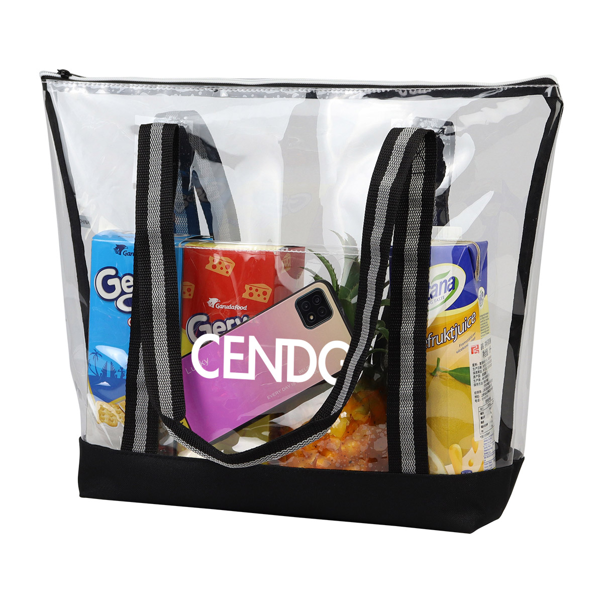ClearView DailyMate Zippered Clear Tote 6