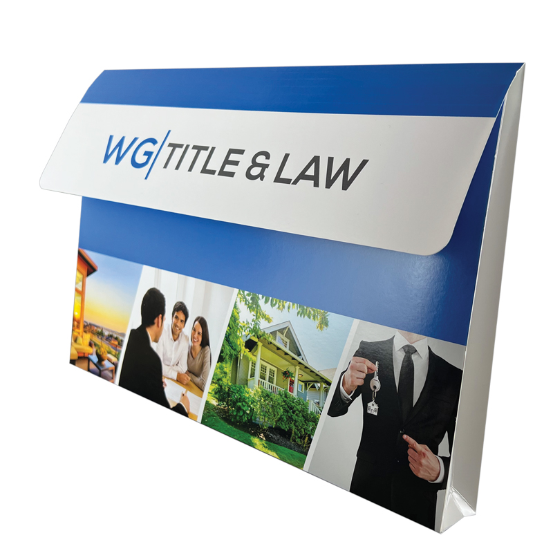 Legal Size Portfolio with Sealed Expansion Gusset - 10" x 15" 9