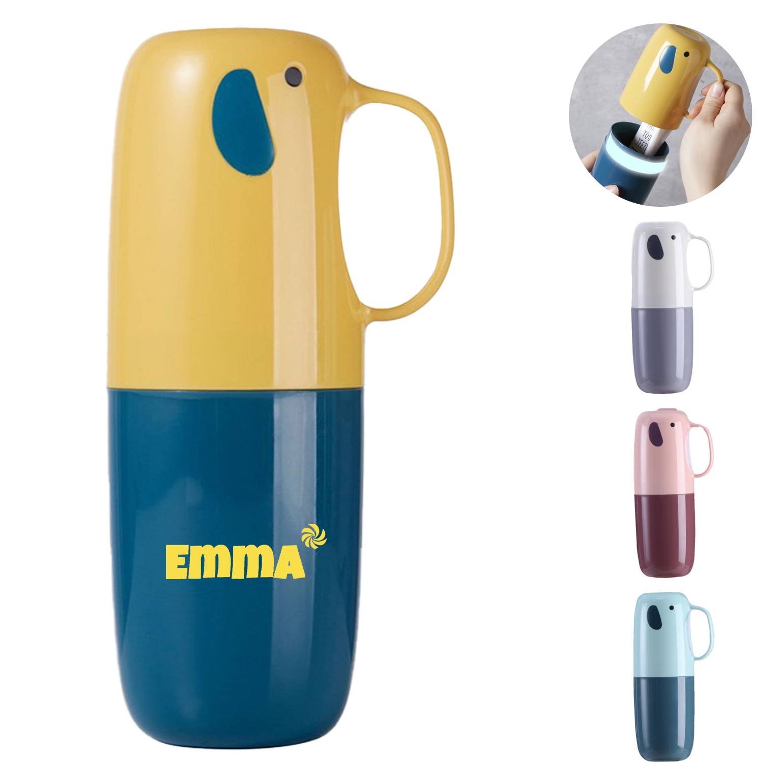 Detachable Toothbrush Travel Cup – Compact & Easy to Clean 15
