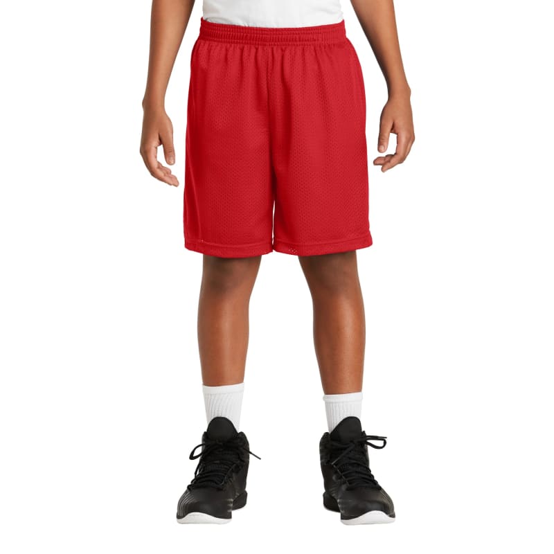Sport-Tek Youth PosiCharge Classic Mesh Short. 20