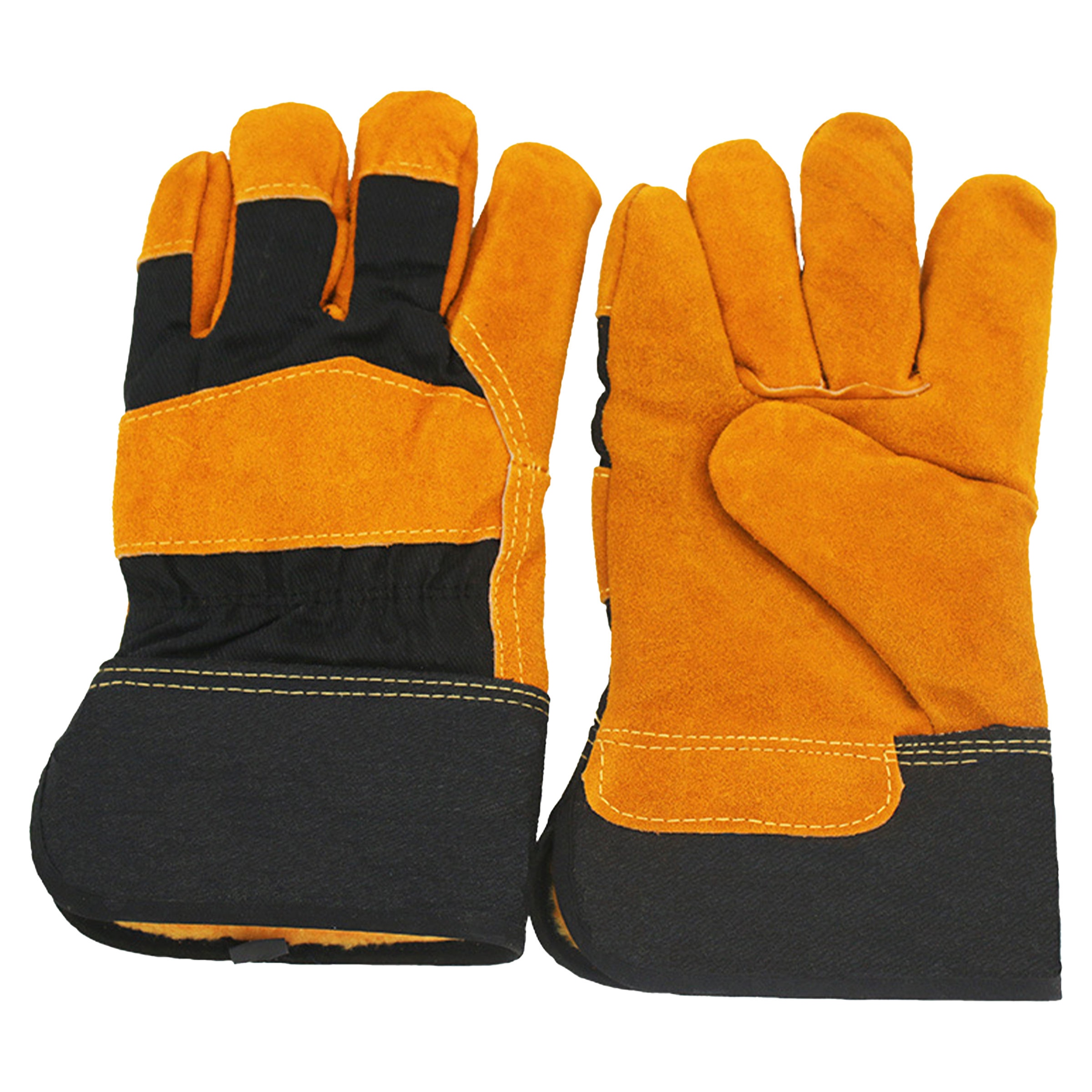 Cowhide Wear Resistant And Antifreeze Gloves 5