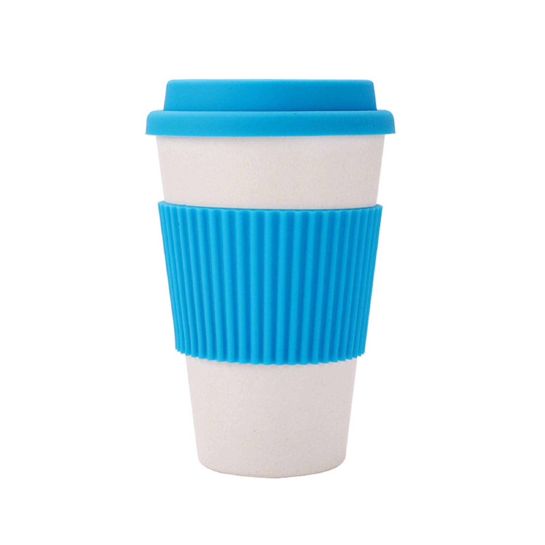 10 OZ Bamboo Fiber Reusable Coffee Cup 1
