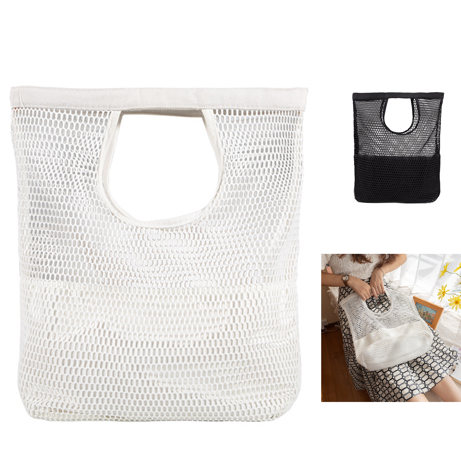 Reusable Mesh Tote Bags 2