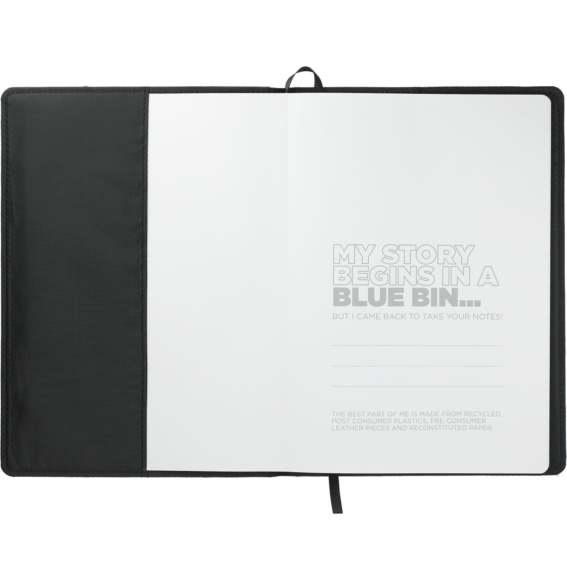 FSC® Mix 7" x 10" Reclaim RPET Refillable Journal 45