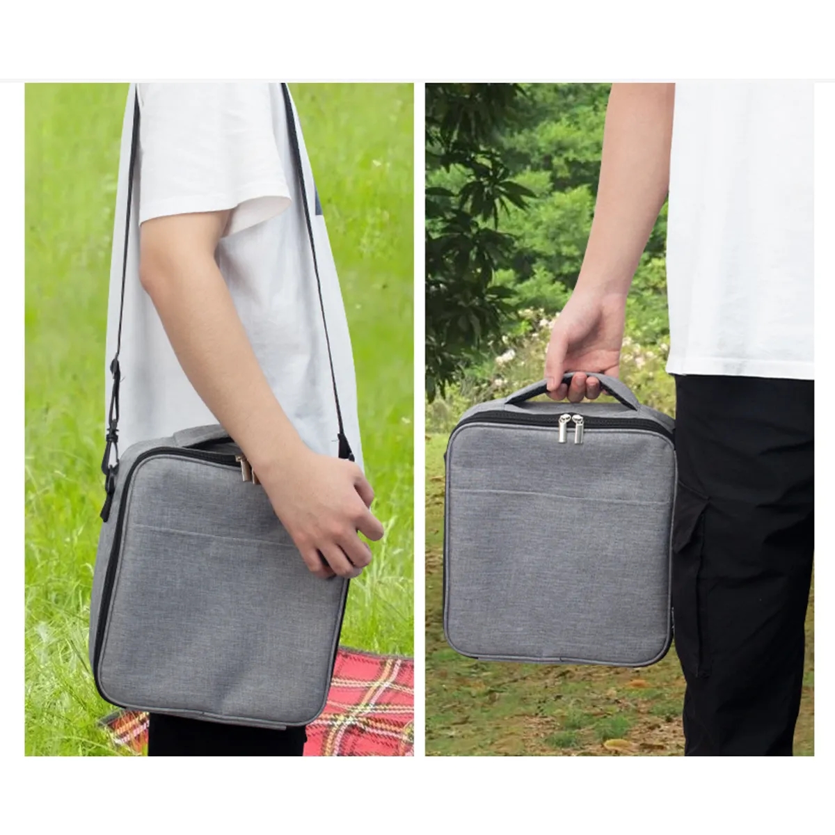 Insulated Cooler Lunch Box Outdoor Picnic Portable Bags 5