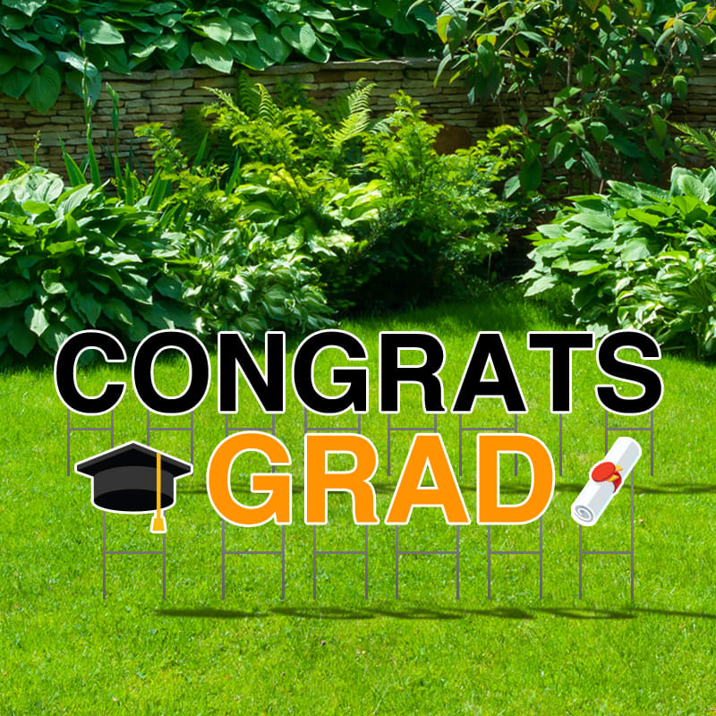 Congrats Grad Yard Letters 5
